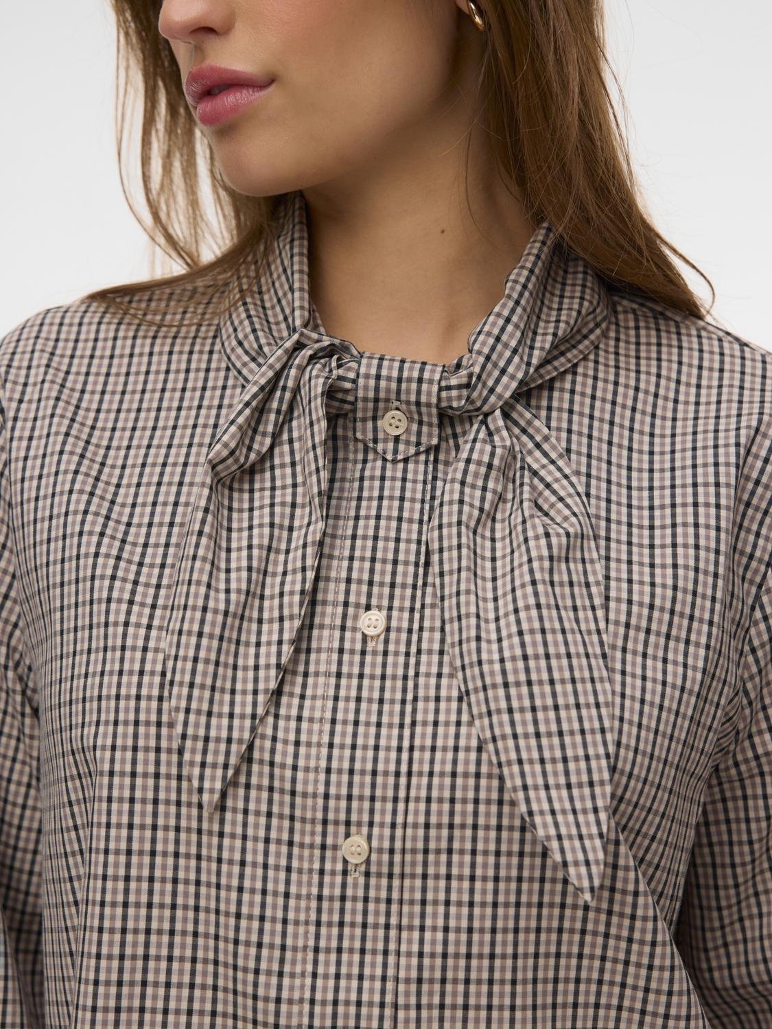 VMSYNNE Shirt - Oatmeal - VERO MODA & VILA Bergvik
